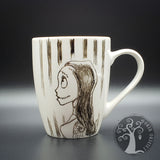 Tazza da tisana o caffè dipinta a mano - Sally - Nightmare Before Christmas