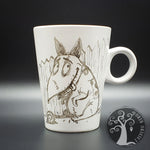 Tazza da tisana o caffè dipinta a mano - Sparky - Frankenweene