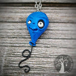 Collana palloncino Zombie, realizzata a mano con paste polimeriche