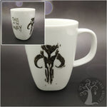 Tazza da tisana o caffè dipinta a mano - Mandalorian