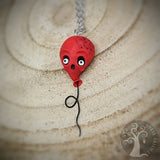 Collana palloncino Zombie, realizzata a mano con paste polimeriche
