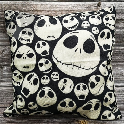Cuscino decorativo in cotone stampato