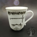 Tazza da tisana o caffè dipinta a mano - Frankenstein chibi