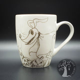 Tazza da tisana o caffè dipinta a mano - Zero - Nightmare Before Christmas