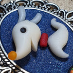 Collana Zero Nightmare Before Christmas ciondolo piccolo, realizzata a mano