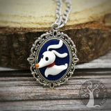 Collana Zero Nightmare Before Christmas ciondolo piccolo, realizzata a mano
