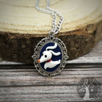 Collana Zero Nightmare Before Christmas ciondolo piccolo, realizzata a mano
