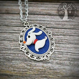 Collana Zero Nightmare Before Christmas ciondolo piccolo, realizzata a mano
