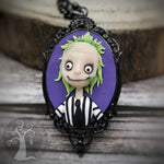 Collana Beetlejuice, realizzato a mano in paste polimeriche