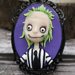 Collana Beetlejuice, realizzato a mano in paste polimeriche