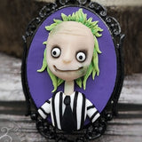 Collana Beetlejuice, realizzato a mano in paste polimeriche