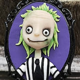 Collana Beetlejuice, realizzato a mano in paste polimeriche