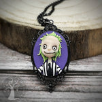 Collana Beetlejuice, realizzato a mano in paste polimeriche